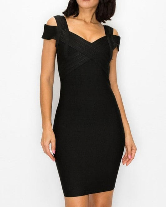 The Shapewear Dress V Neck Sleeveless Mini