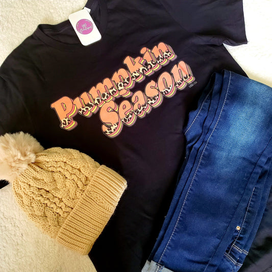 Graphic Tee For autumn Pumpkin Season