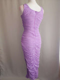 Vestido de tirantes morado