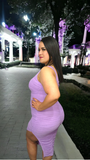 Purple Tank Dress