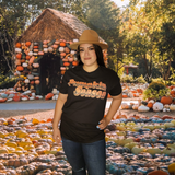 Camiseta estampada Temporada de calabaza