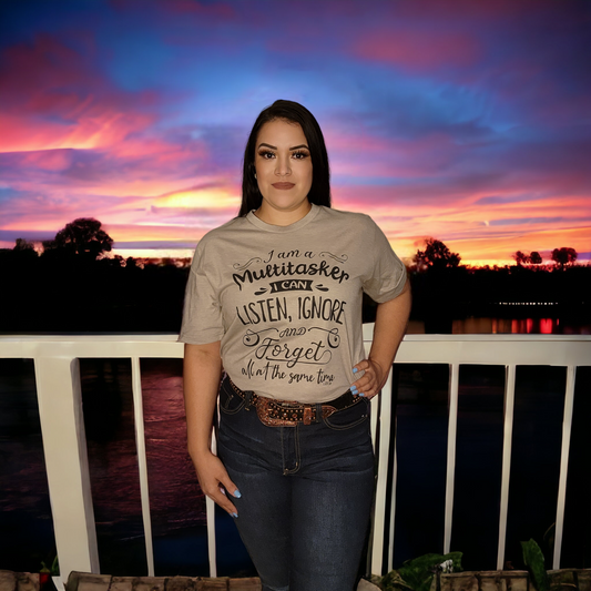 I am a Multitasker graphic tee