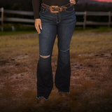 High-rise Flared Jeans Indigo