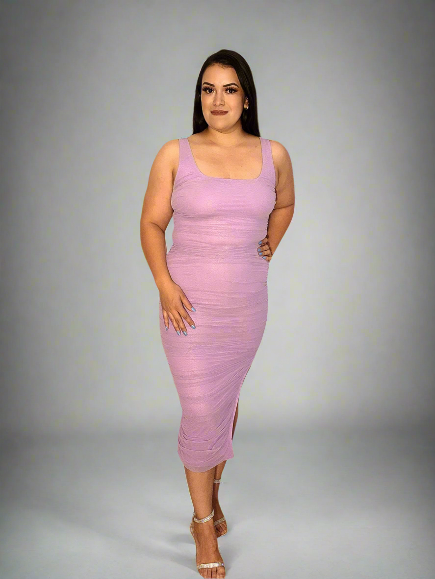 Purple Tank Dress
