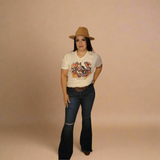 Camiseta de calabazas y rodeo