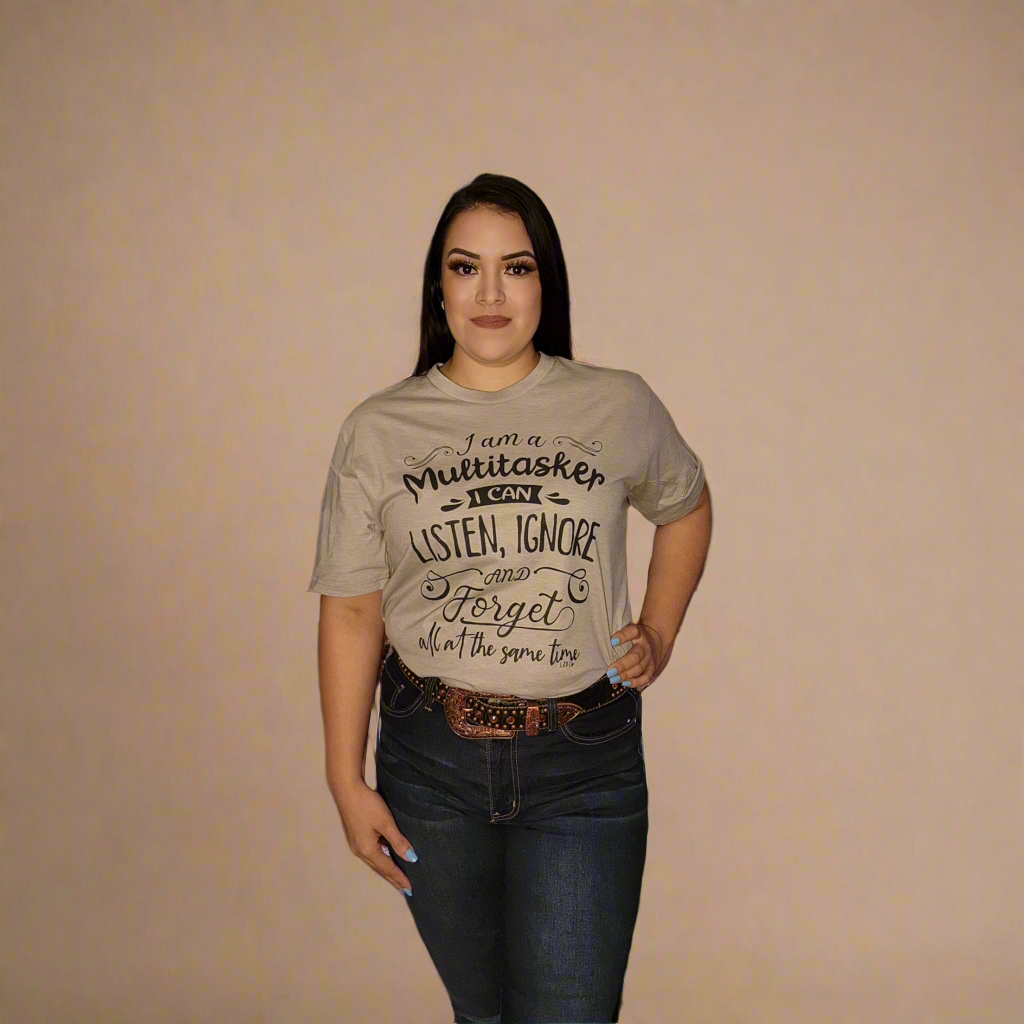 I am a Multitasker graphic tee