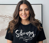 Storm Faith Front Back Graphic T Shirts