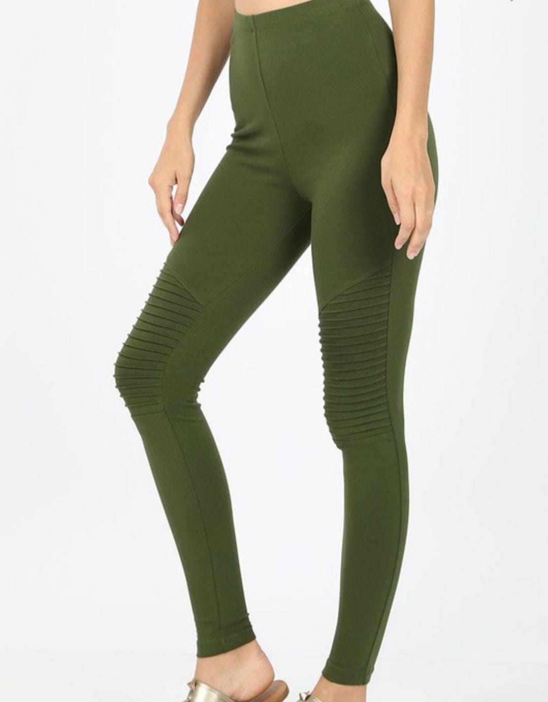 YD Boutique PANTS S / OLIVE Diva High-Rise leggings Olive