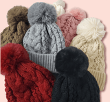 YD Boutique Hats Beanie Hats with Sherpa Lining