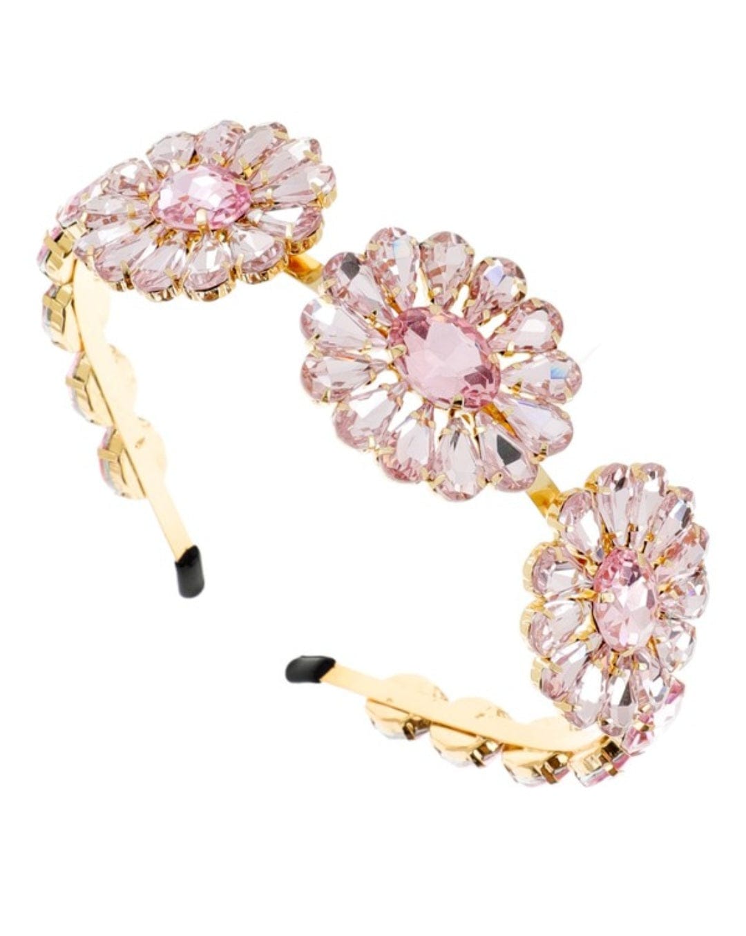 YD Boutique LLC Handbag & Wallet Accessories Flower / Pink Rhinestone Crystal Headband