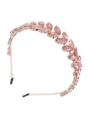 YD Boutique LLC Handbag & Wallet Accessories Leaf / Peach Rhinestone Crystal Headband