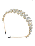 YD Boutique LLC Handbag & Wallet Accessories Leaf / Silver Rhinestone Crystal Headband